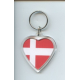 Heart Key Ring - Denmark